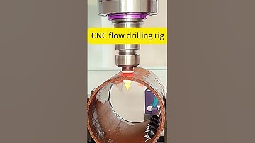 High-precision CNC flow drilling machine#c n c#machine #flowdrill #cncmill