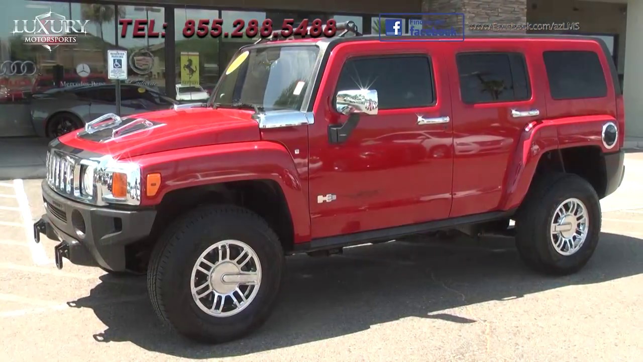 2007 Hummer H3 4 Wheel Drive Luxury Motorsports YouTube