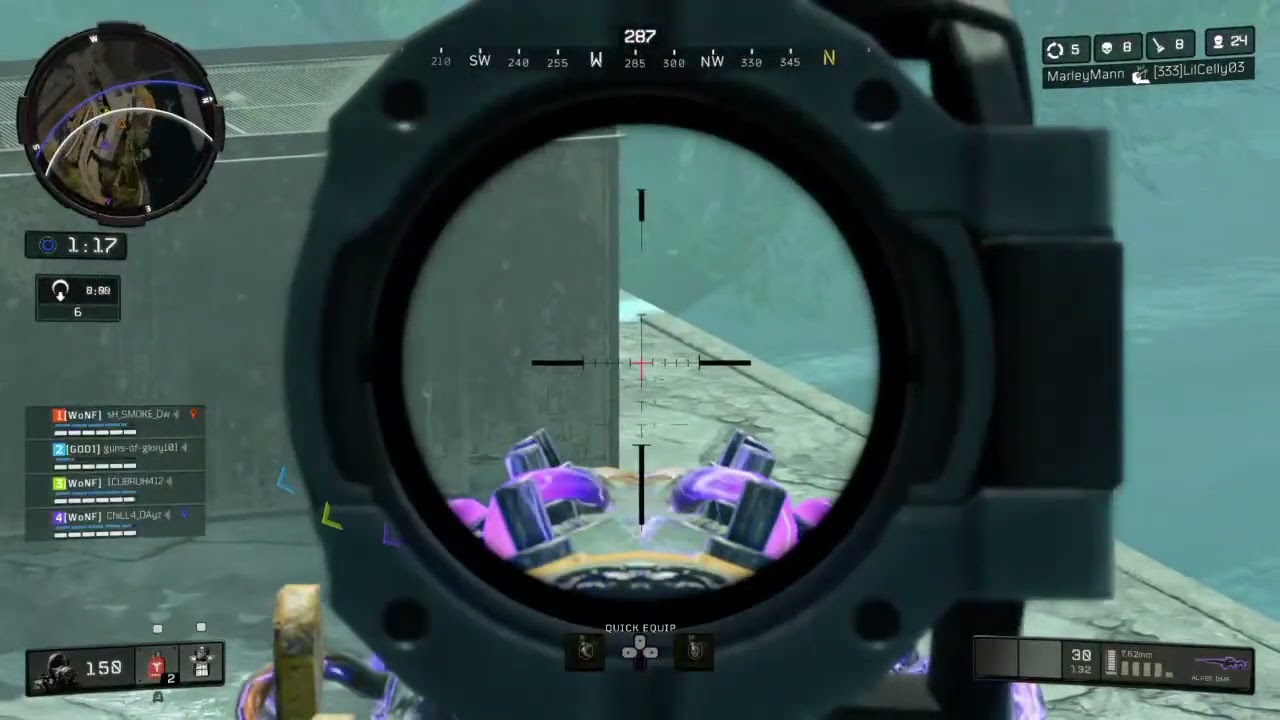 Rampage & Operator Auger Combo! - Alcatraz Quads