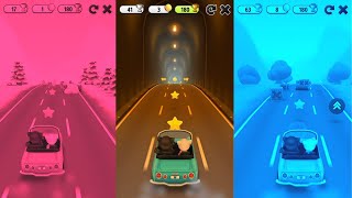 My Talking Tom Gameplay Driving Car with Talking Angela Mini Games screenshot 3