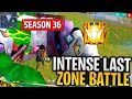 Solo Grandmaster Intense Last Zone fights in SEASON 36 free fire