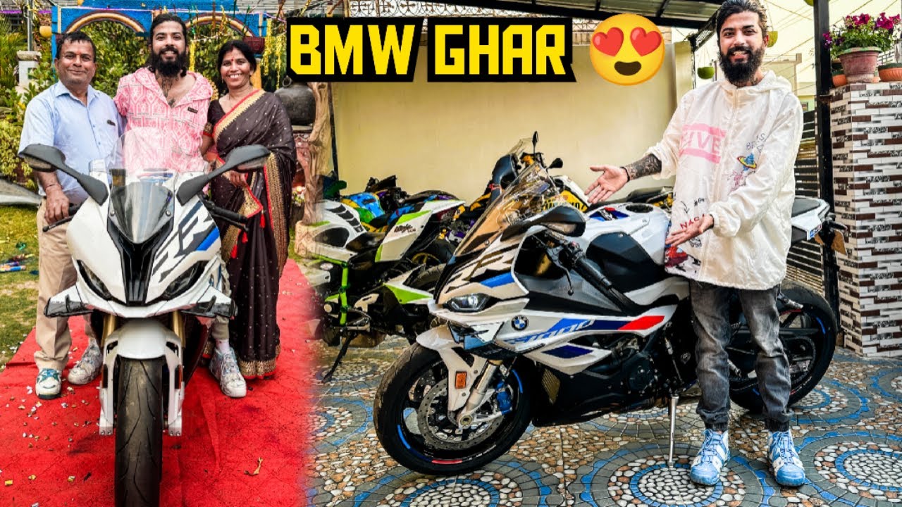 Finally Apni New Superbike BMW S1000RR Pro Leke Ghar Pahuch Gaye 😍