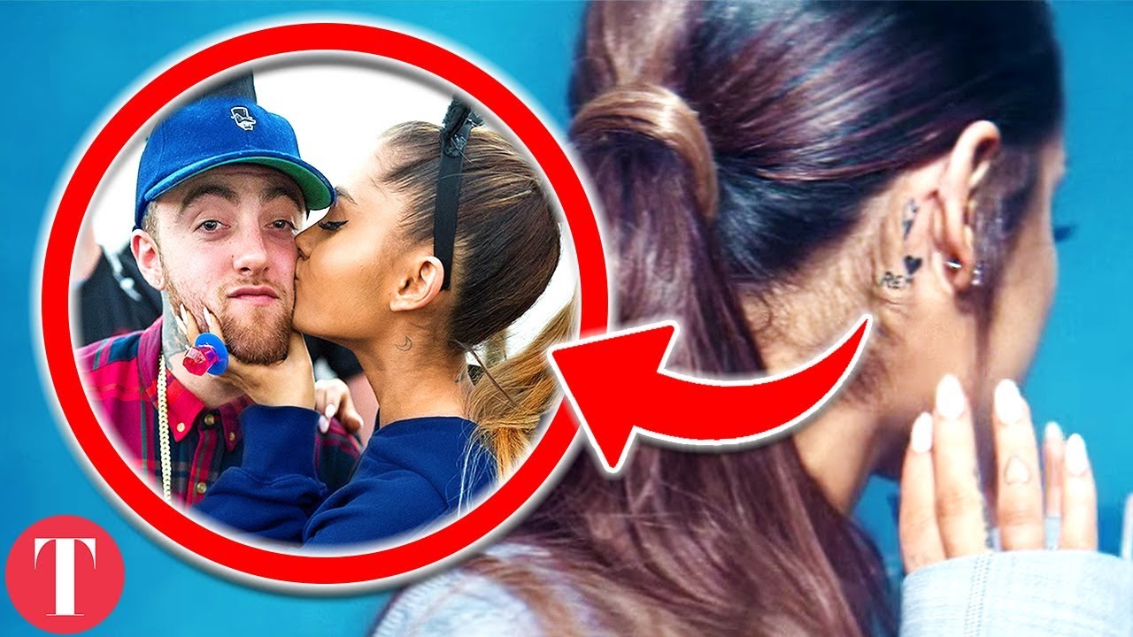 It Looks Like Ariana Grande Has Covered Up Her Pete Davidson Tattoo With A  Tribute To Mac Miller