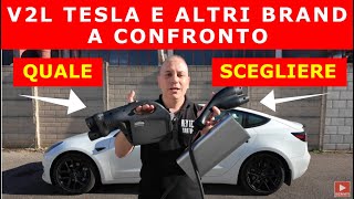 V2L Tesla E Altri Brand A Confronto