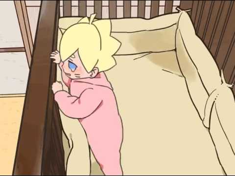 Boruto baby & Naruto sleeping.. Amv