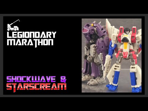 Bumblebee Core Class Shockwave & Starscream | Transformers Studio Series | Legiondary Marathon S5E12