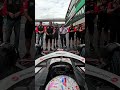 A very special guard of honor ❤️ Thank you Ferrari, Pirelli & Red Bull Racing👌😍 #HaasF1 #F1
