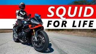 The Devil on Your Shoulder Never Goes Away (Aprilia Tuono V4)