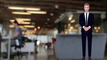 Animated Video Presentation Service with 3D Avatars, 3D explainer