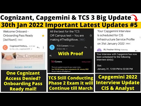 One Cognizant Access Denied Why? Problem Solved, TCS Still Sending Exam Link!Capgemini CIS Interview
