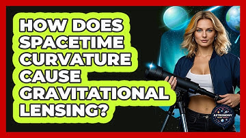 How Does Spacetime Curvature Cause Gravitational Lensing? - Astronomy Made Simple