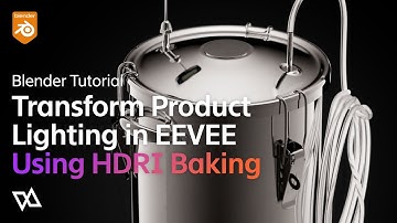 Blender Tutorial: Enhancing EEVEE Renders with HDRI Baking Using Light Wrangler