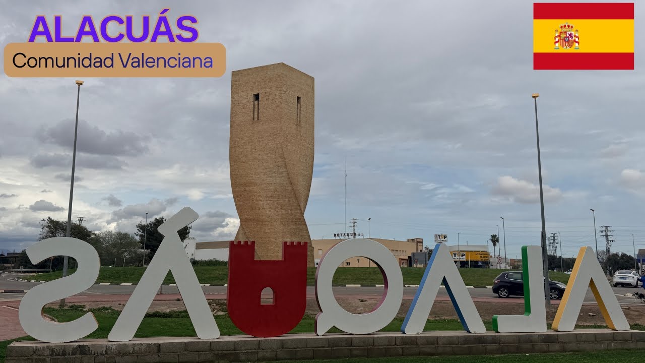 Así es ALACUÁS. Mira este recorrido ✌️😅