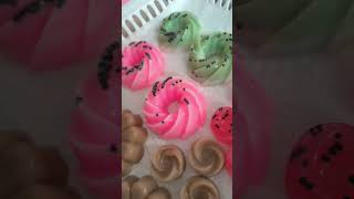 parece docinho mas são sabonetes! Com cheirinho irresistível! #sabonetesartesanal #soap #shorts#❤️🤎🩷