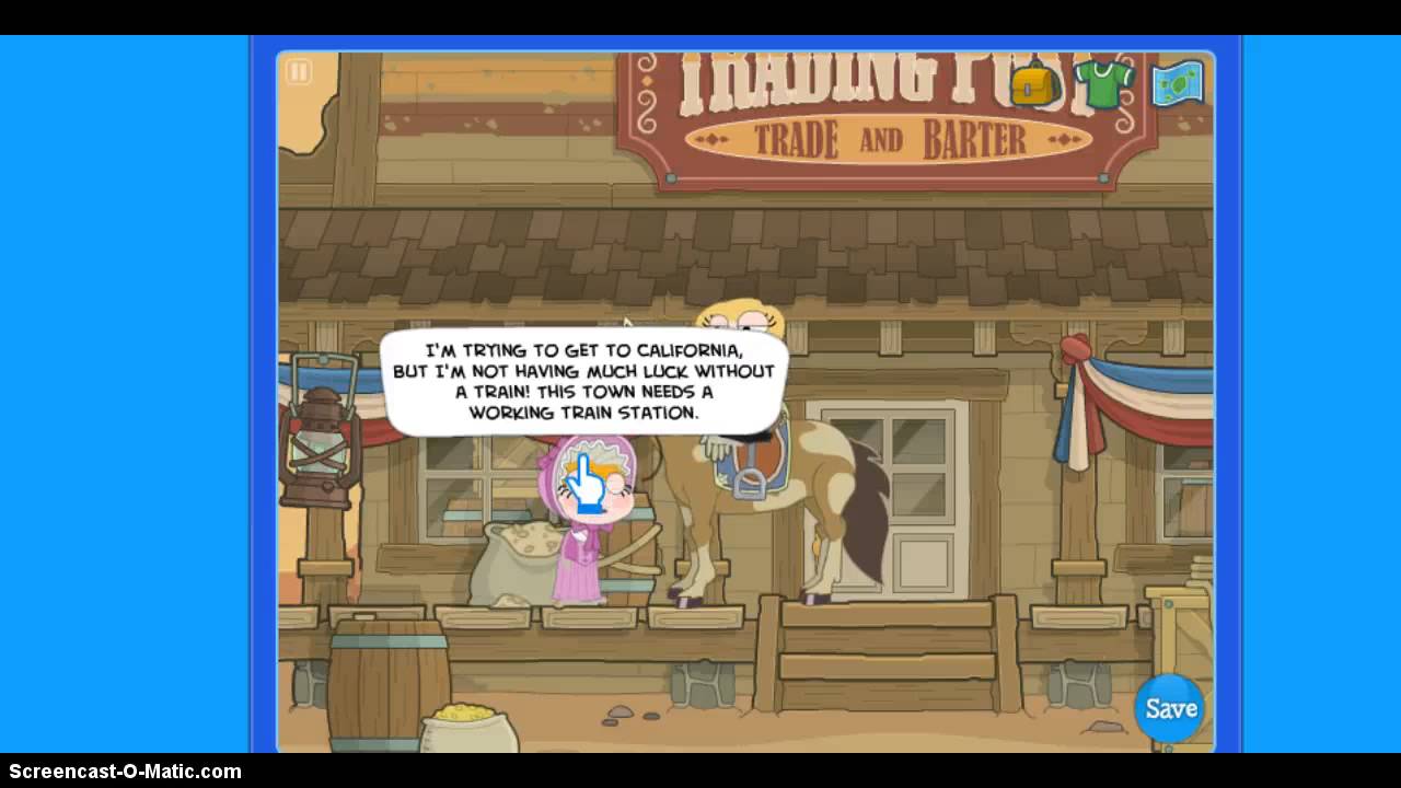 Poptropica Wild West EP. 2 Trading post YouTube