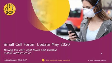 SCF public webinar, 13 May 2020