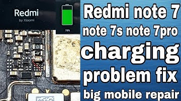 Redmi note 7, 7s, 7pro charging problem solution | Redmi note 7, 7s, 7pro charging ic problem fix
