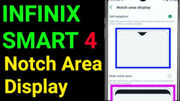 Notch area display in infinix smart 4 plus|Infinix Smart 4 Notch area kaisy lgai