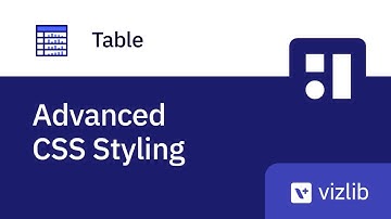 Vizlib Table - Advanced CSS Styling