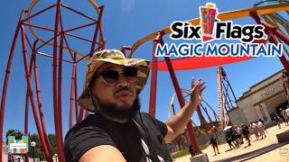 My FIRST EVER Visit to Six Flags Magic Mountain! | RIDING EXTREME COASTERS! | Blusiast Meet-Up 2026