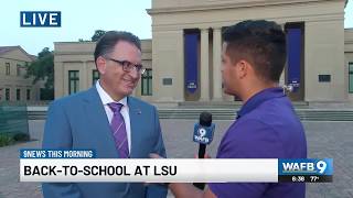 New school year now underway for LSU students