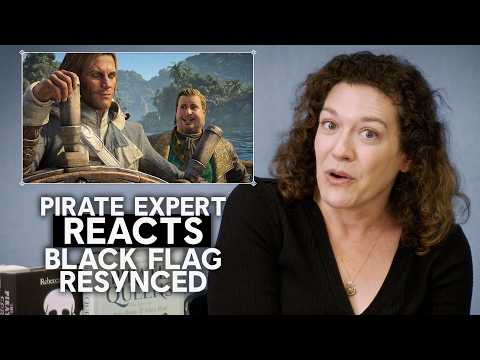 The Truth About Pirates: Assassin's Creed Black Flag Resynced Trailer Breakdown w/ Dr Rebecca Simon