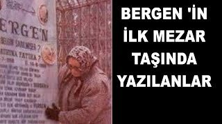 Bergen' in İlk Mezar Taşında Yazılanlar Resimi