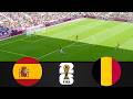 Spain vs Belgium LIVE | FIFA World Cup 2026 Quarter Final | Watch Along & PES Gameplay