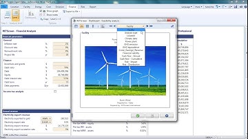 Part 3 - Cost and Tariff Analysis for Wind Energy Projects in RETScreen Expert