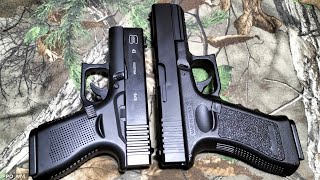 Glock 43 Spring Type Airsoft - Pellet gun Testfire and Review