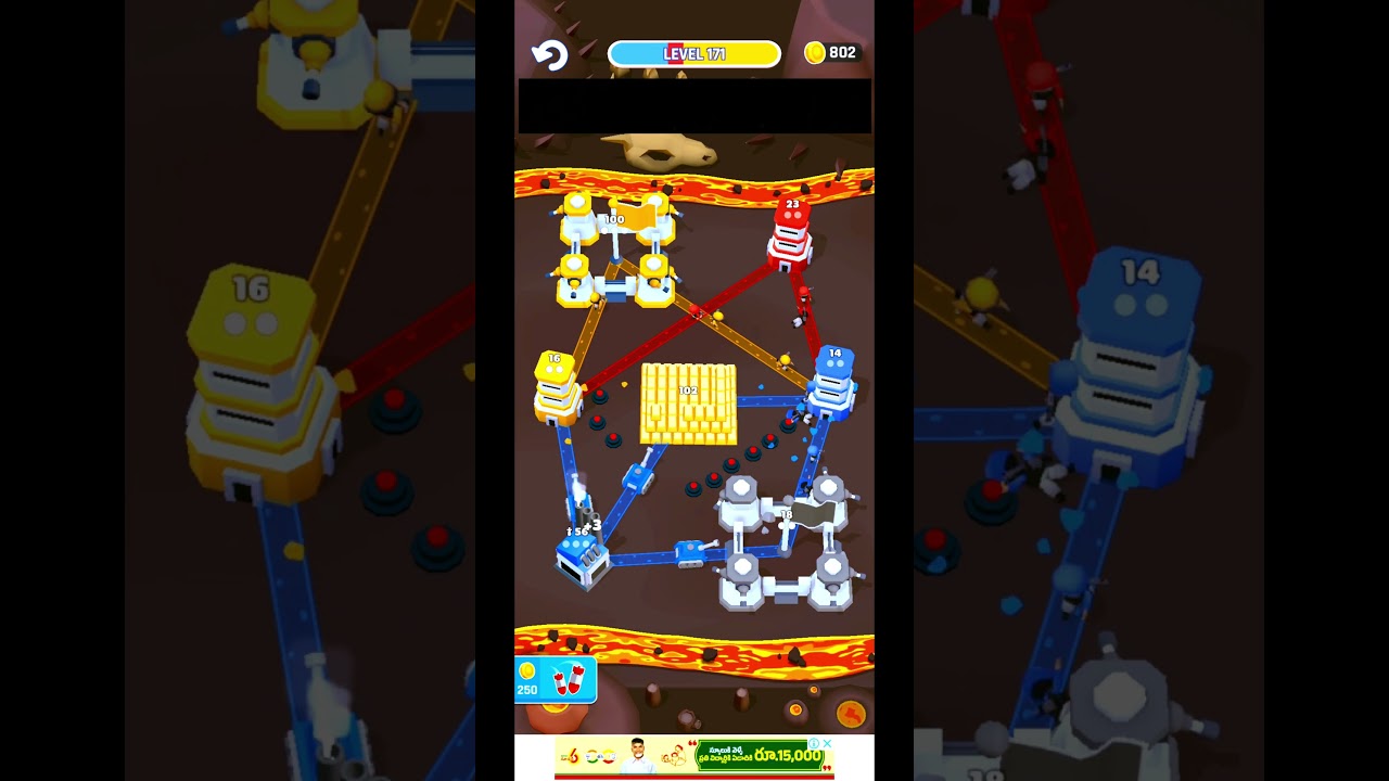 Tower War - Tactical Conquest || Tower war Gameplay Level 171  