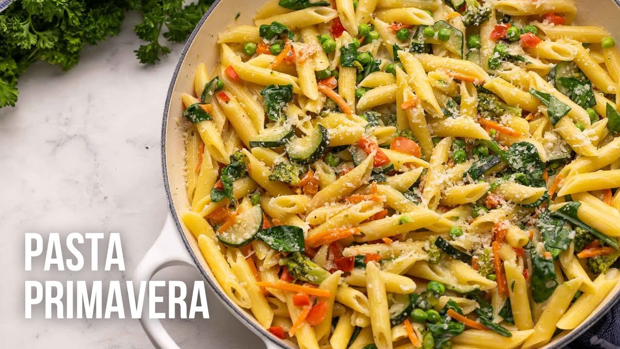 Pasta Primavera l The Recipe Rebel