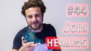 #44 CATIA V5 R20 Join, Healing, Curve Smooth, Untrim, Disassemble