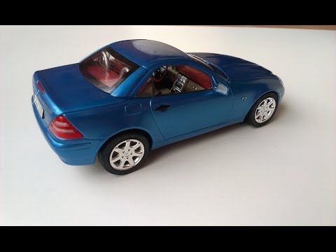 AMG Mercedes SLK 230 1/24 プラモデル Fujimi Mercedes-Benz SLK 230 KOMPRESSOR 1:24 SCALE - YouTube