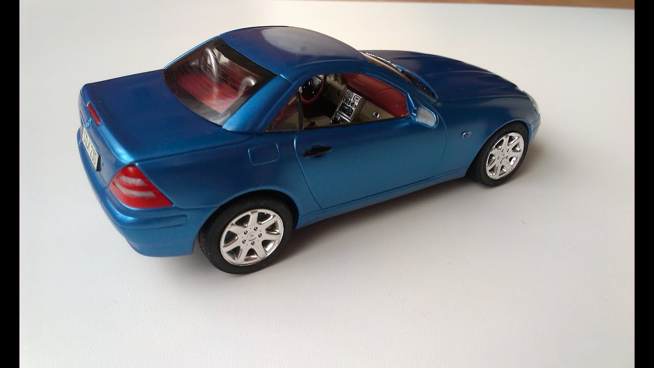 AMG Mercedes SLK 230 1/24 プラモデル Fujimi Mercedes-Benz SLK 230 KOMPRESSOR 1:24 SCALE - YouTube