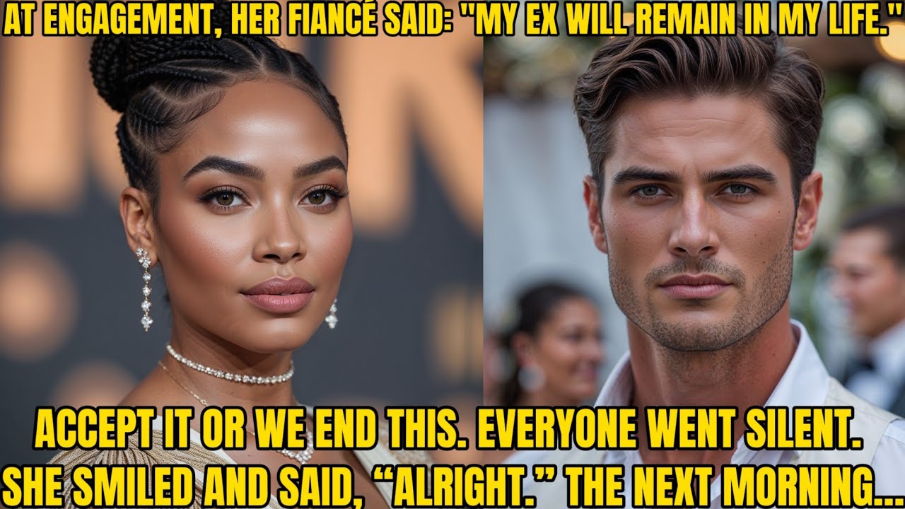 Her Billionaire Fiancé Said “Accept My Ex Or The Wedding Is Off” She Replied “Okay” And Then Every