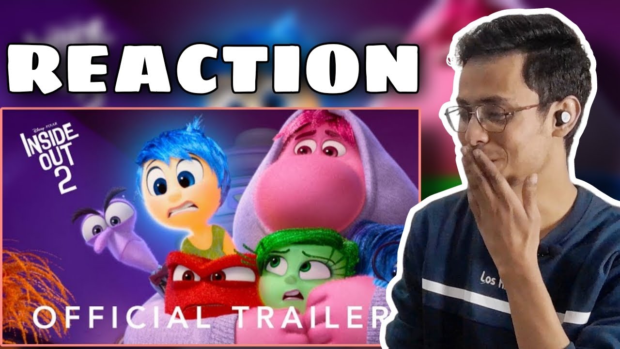 Inside Out 2 | Official Trailer Reaction | Pixar | Holly Verse - YouTube