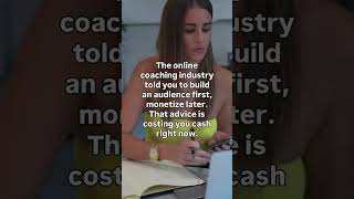 You don’t need a big audience to make big money