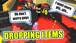 How To Drop Items In Roblox Pc Skyblock Herunterladen - how to drop items in islands roblox 2021 pc