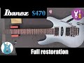 Ibanez S470 - Full restoration - YouTube