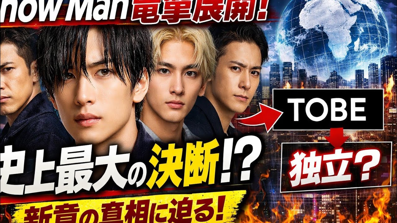 🔥Snow Manに異変！？ついに“重大決断”か…衝撃の新章が始まる