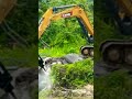 excavator drilling work #xcavator #driling