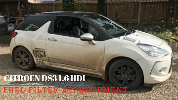 Comment changer un filtre à gasoil sur une DS3 ?