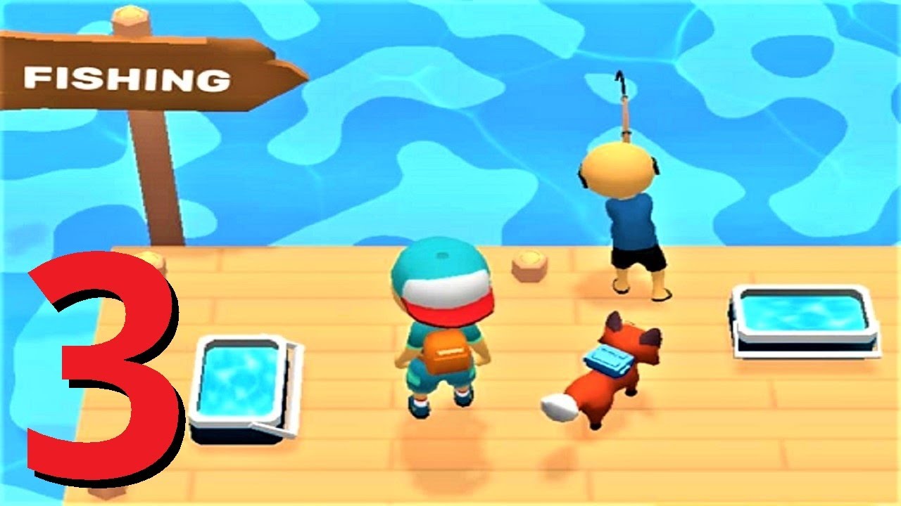 🏕️ Camping Land 🎣 GAMEPLAY Part 3 Unlocked Fishing and Restaurant Areas