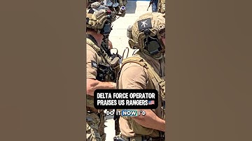 Former Delta Forces Praises Rangers: Picking The US Rangers Over US Special Forces🇺🇸⚔️
