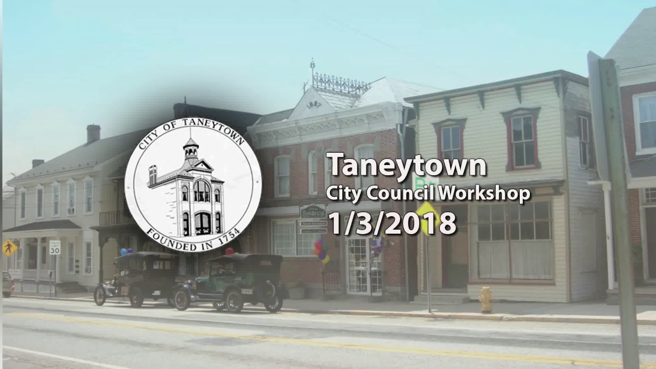 Taneytown City Council 1318 YouTube