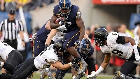 Chris Swain (Navy FB) vs Army 2015