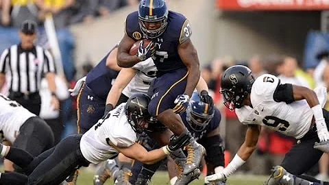 Chris Swain (Navy FB) vs Army 2015