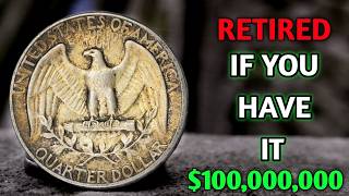 TOP 20 Rare Washington Quarters Worth Up to MILLIONS! Valuable Coins Hiding in Your Pocket Change!