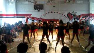 SVHS Cheer Fall Rally Performance 2009